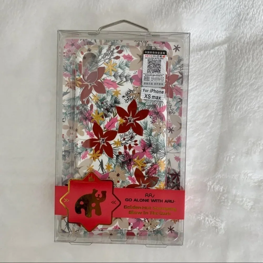 NEW  iPhone iPhone XS Max Floral pattern case